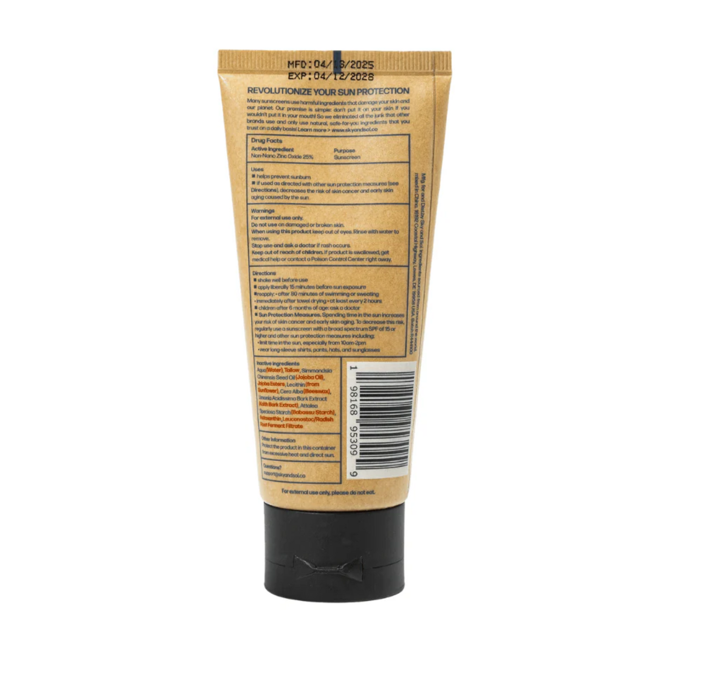 Crema Facial FPS 50 Orgánica: Sebo, Sin Olor y No Grasa