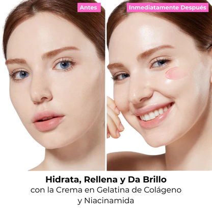 Crema Gelatina de Colágeno y Niacinamida